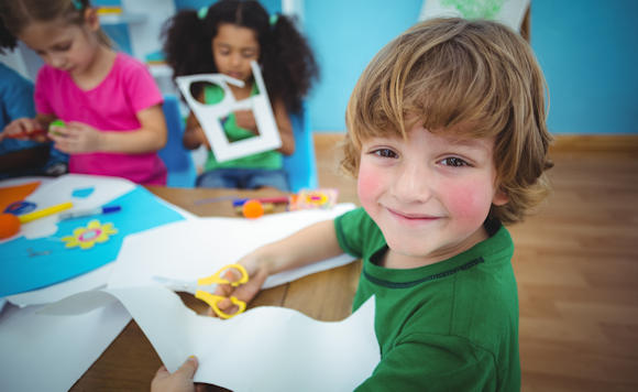 Basteln beim Kindergeburtstag