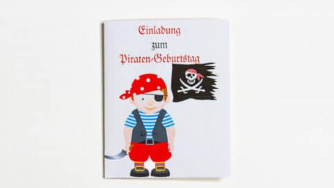 Einladung für Piraten Geburtstag