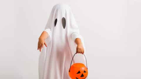Halloween Sprüche für Kinder kleine Gespenster