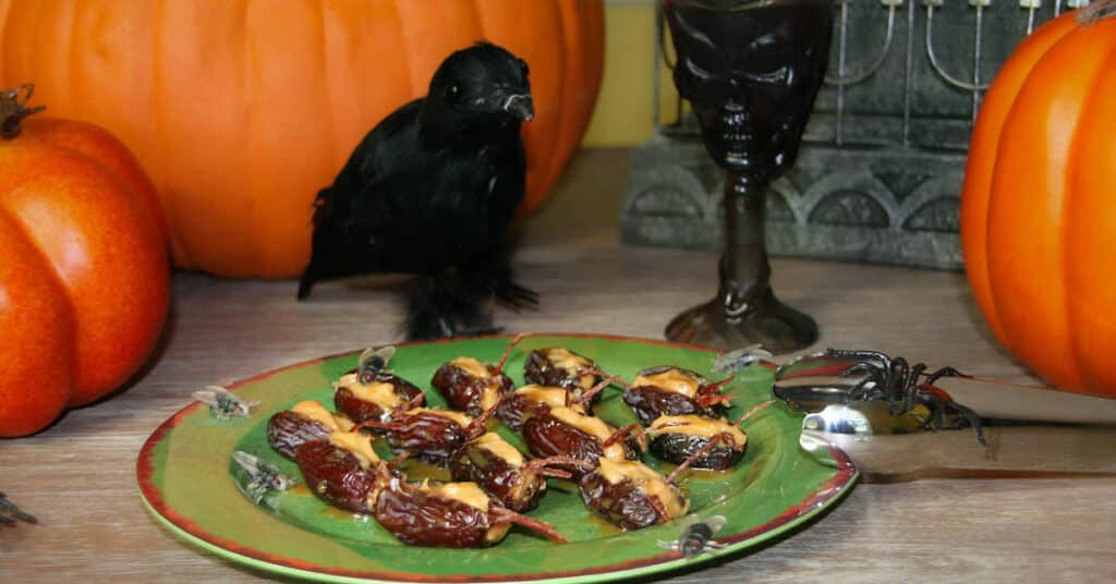 gefüllte Kakerlaken Halloween Rezept Ideen