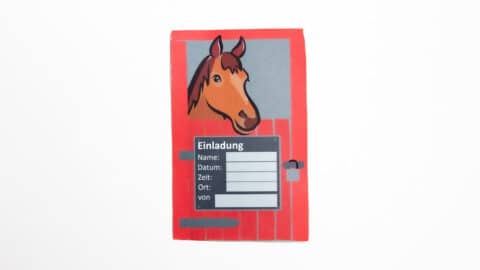 Einladung Pferde Geburtstag reiten kostenlos selbst ausdrucken karte