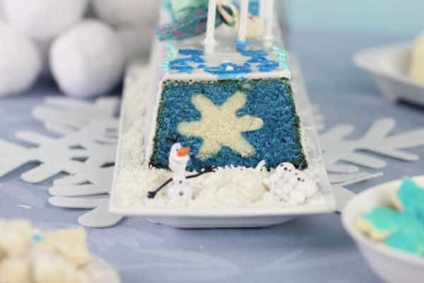 Eiskönigin Olaf Schneemann Kuchen Rezept