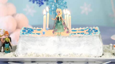 Eiskönigin Kuchen rezept Kindergeburtstag feier party Geburtstagskuchen