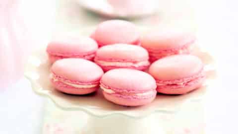 Erdbeer Vanille Macarons Rezept und Anleitun