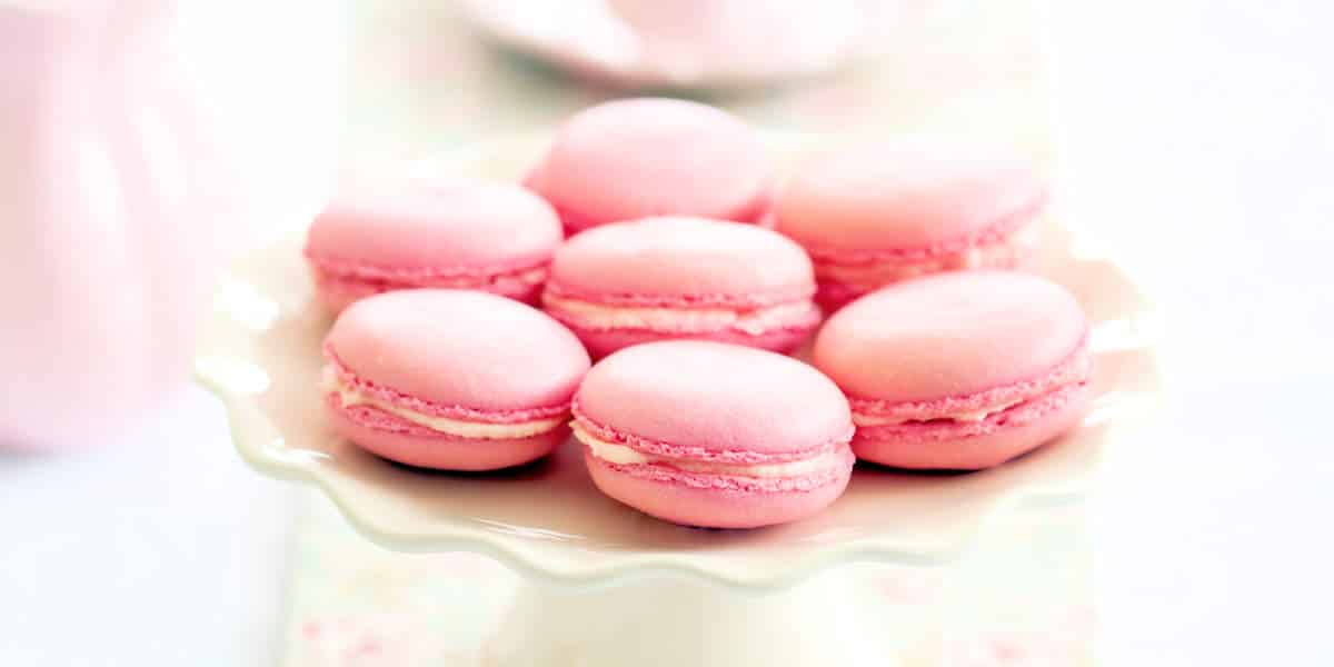 Erdbeer Vanille Macarons Rezept und Anleitun