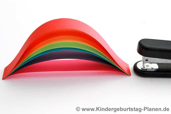 Regenbogen aus Papier