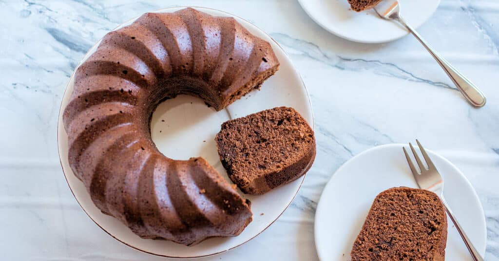 Schokoladen-Napfkuchen Rezept Grundrezept saftig und locker