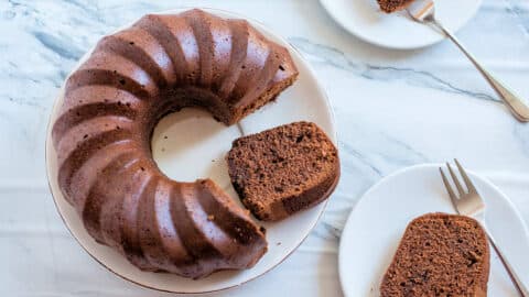 Schokoladen-Napfkuchen Rezept Grundrezept saftig und locker