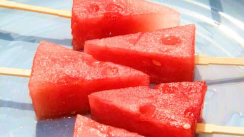 gefrorene Wassermelone