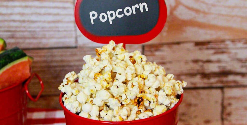 Popcorn aus der Mikrowelle, selbst gemacht ⋆ Kindergeburtstag Planen