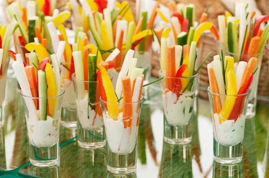 Rohkost mit Ranch Dip ⋆ Kindergeburtstag Planen