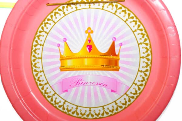 Girlande für Prinzessin Geburtstag ausdrucken kostenlos