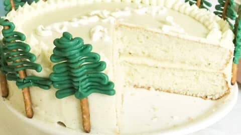 weiße Torte Vanille Kuchen Geburtstag Rezept
