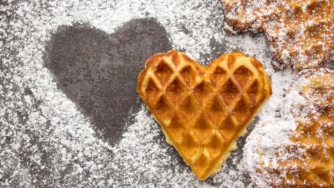 Waffeln, Waffelteig Rezept Grundrezept